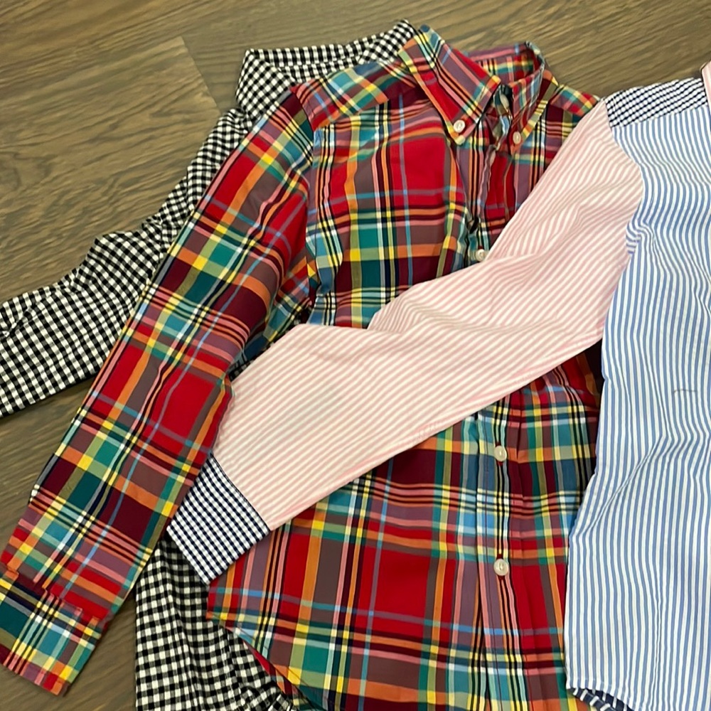 6 Polo boys 👔 one time used each one in perfect condition like new